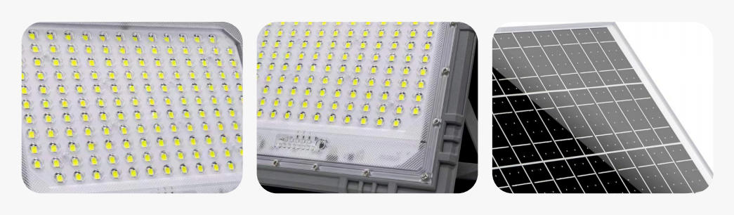 Foco Solar Serie B12 En Abs/Aluminio